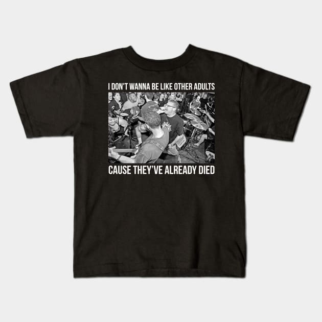 Descendents When I Get Old Lyric Kids T-Shirt by Rotten Reviews